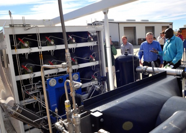 Boeing delivers reversible solid-oxide fuel cell energy storage system to the U.S. Navy for testing